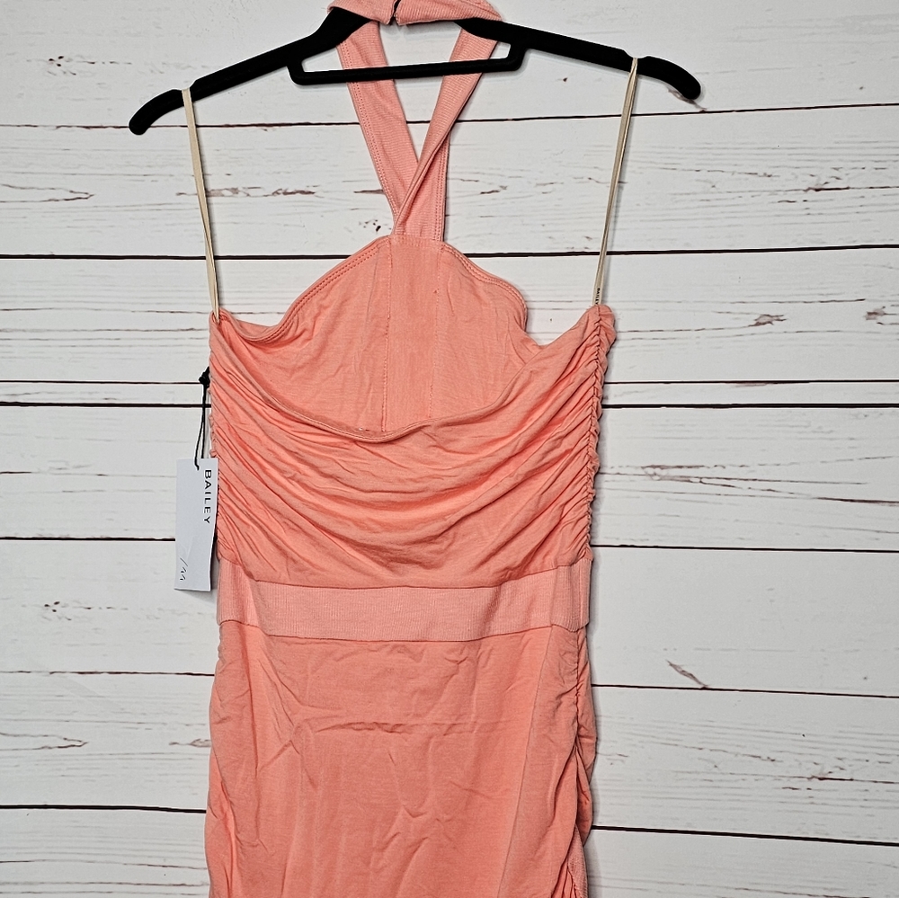 Bailey 44 Maive Halter Ruched Dress - Picture 5 of 16